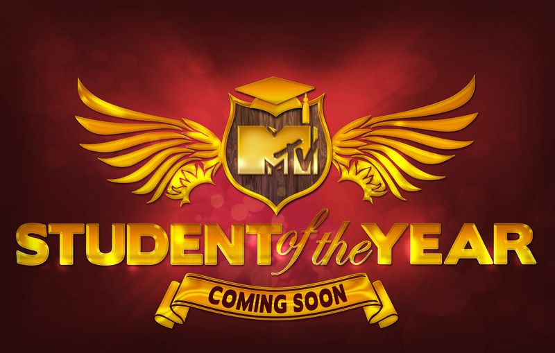student of the year mtv logo design